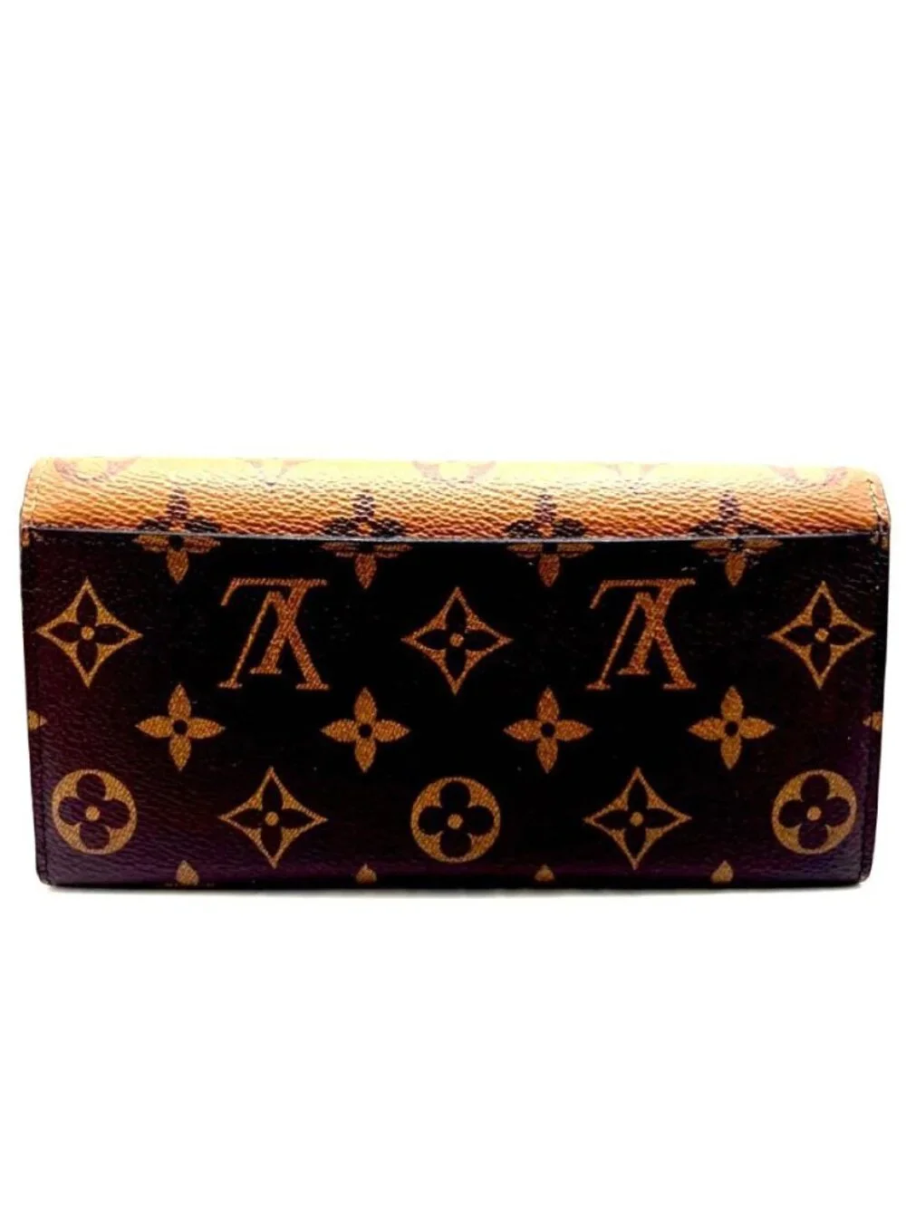 Louis Vuitton Monogram Reverse Portefeuille Emily Wallet